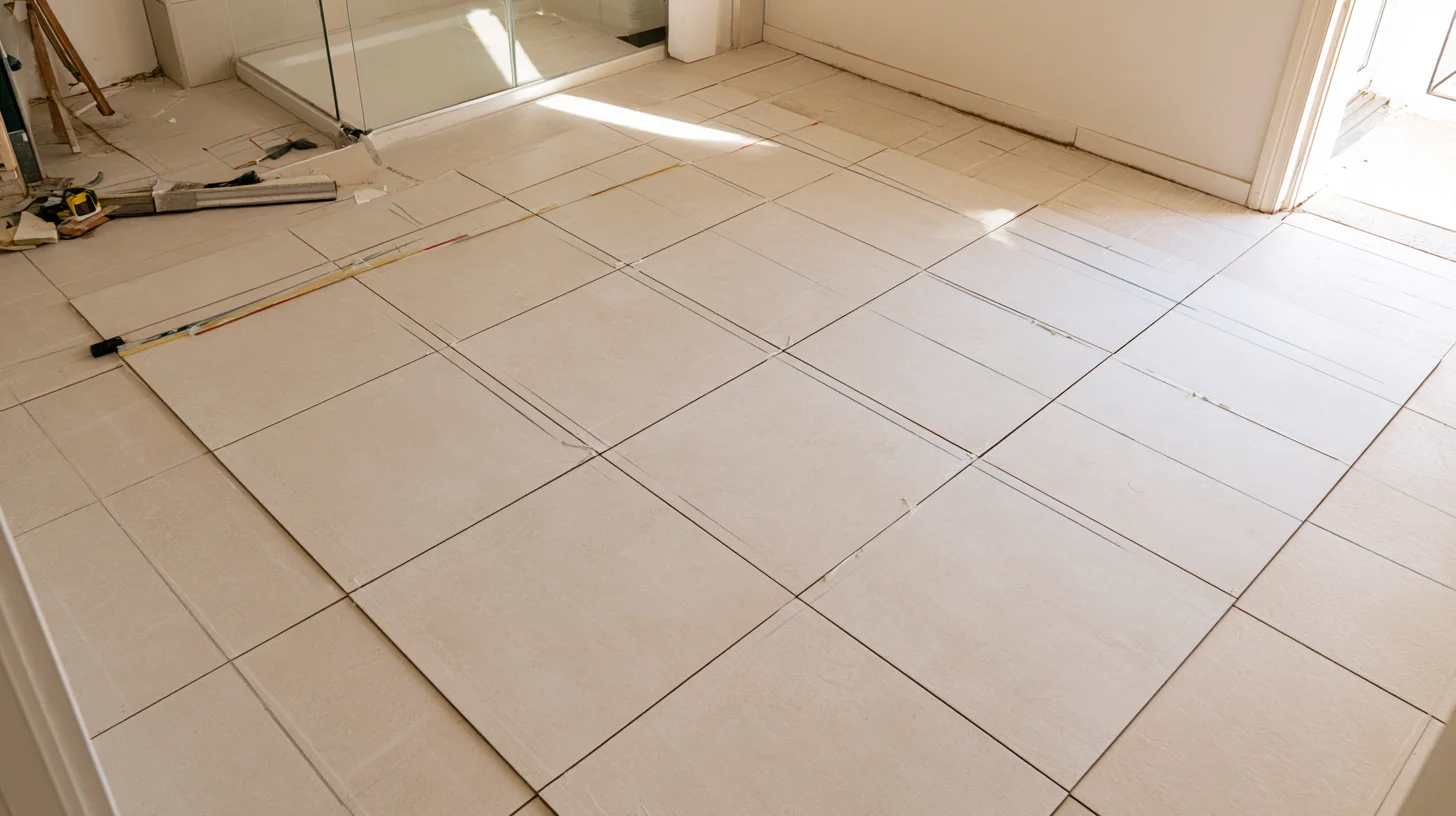 Removing Old Bathroom Flooring Before Tile Installation